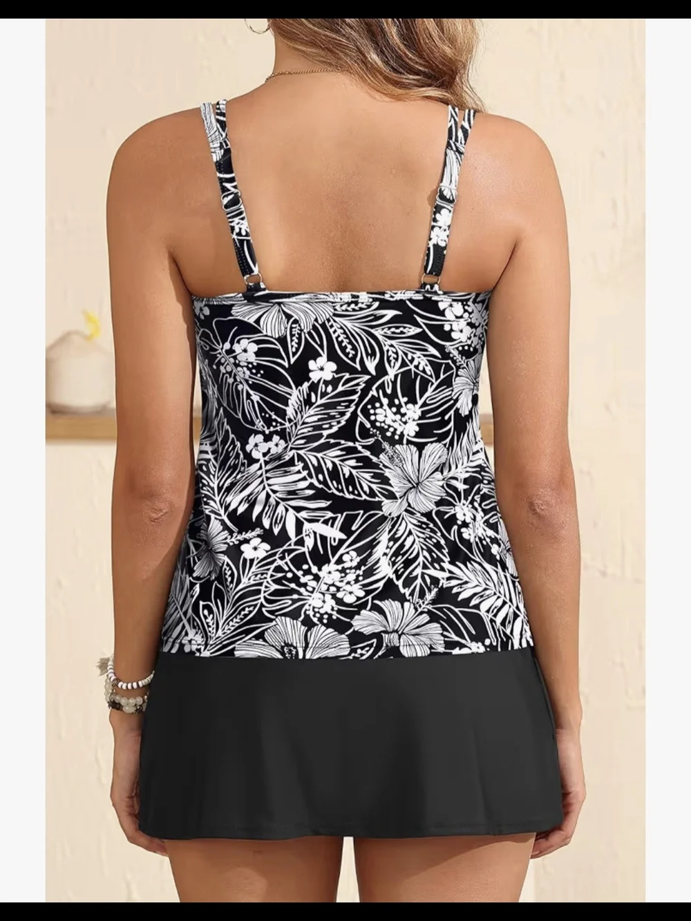Tempt Me Tankini with Skirt #1409